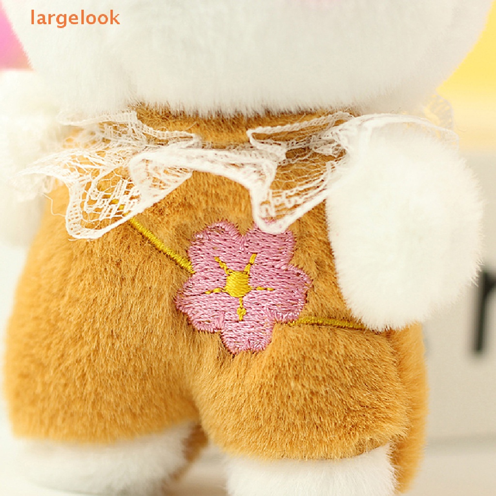 Thỏ Nhồi Bông Mềm Mại 10cm Trang Trí Móc Khóa