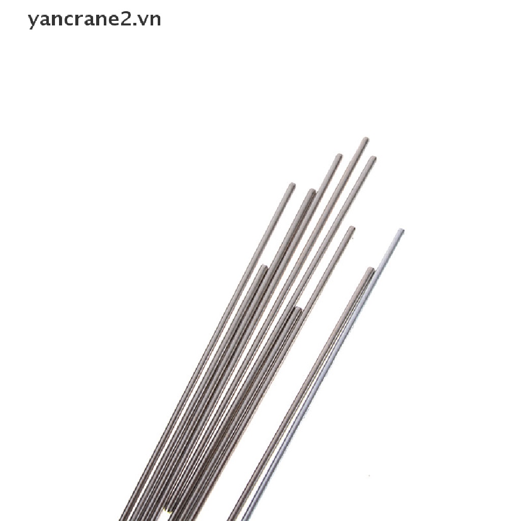 Set 10 Trục Bánh Răng Kim Loại 2 * 100mm Đường Kính 2mm Cho Xe Hơi Đồ Chơi DIY yancrane2.vn