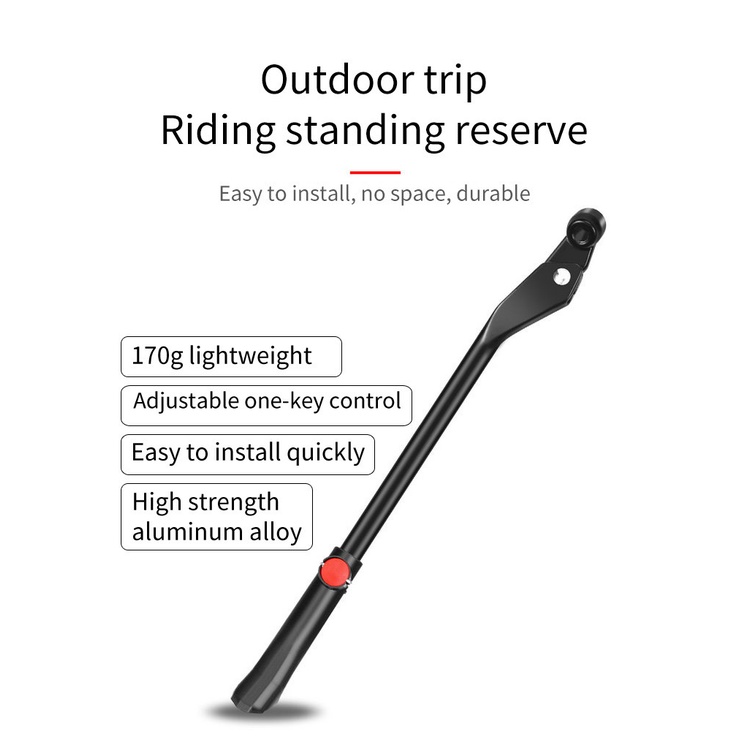 Chân Chống Xe Đạp 36-41cm MOSOWORLD Chất Lượng Cao