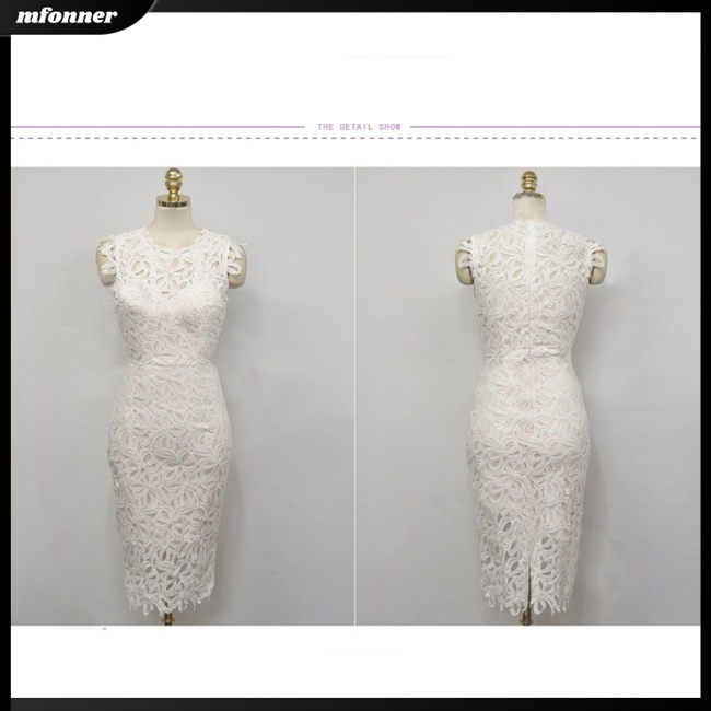 Đầm Ôm Không Tay Cổ Tròn Màu Sắc Thời Trang Cho Nữ