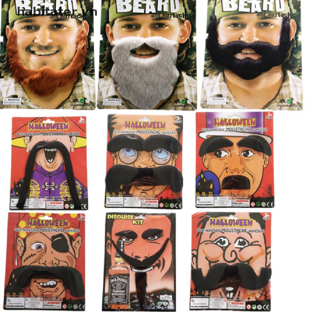 Râu Giả Hóa Trang Cướp Biển Vui Nhộn Cho Bé