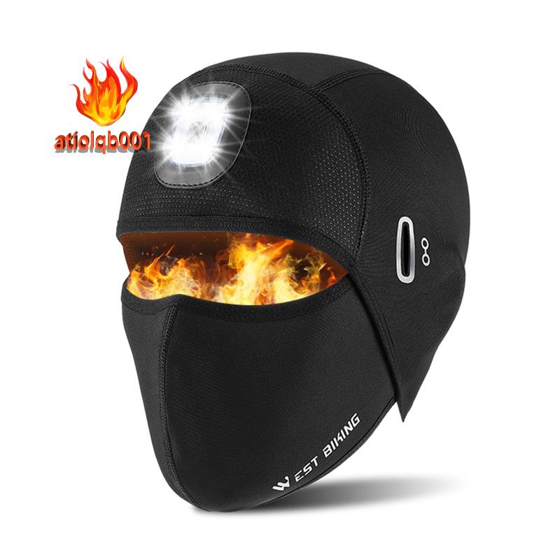 1 Mũ Beanie Dệt Kim Tích Hợp Đèn LED Sạc USB Năng Lượng Cao Thời Trang Mùa Đông Cho Nam Và Nữ