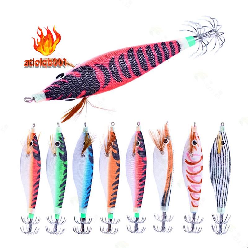 Set 8 Mồi Câu Cá Giả Dạ Quang 9.6G 10cm