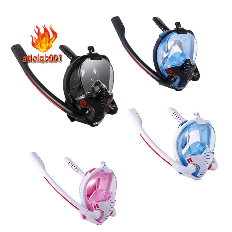 Mặt Nạ Lặn Kèm Ống Thở Bằng Silicone Chất Lượng Cao Dành Cho Người Lớn