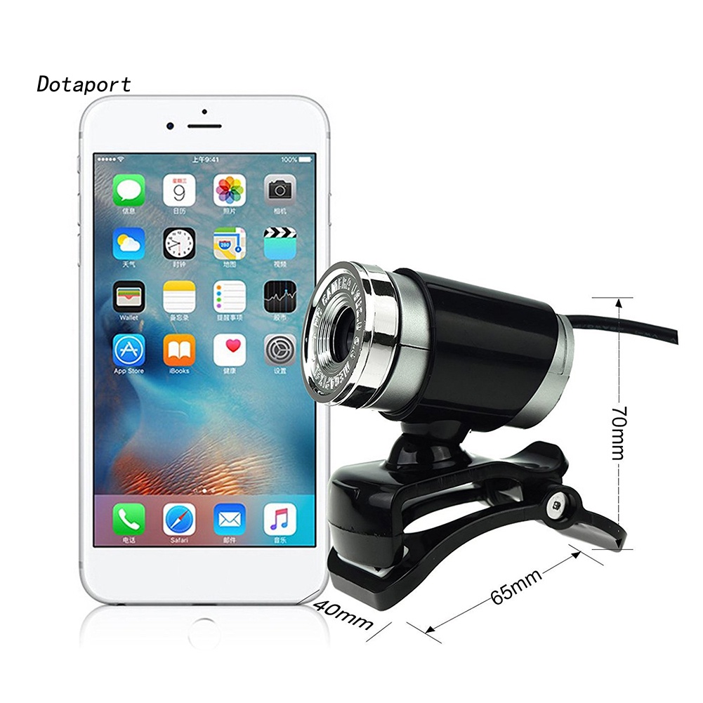 Webcam KDDT-1280H USB Có Mic Cho Laptop / PC
