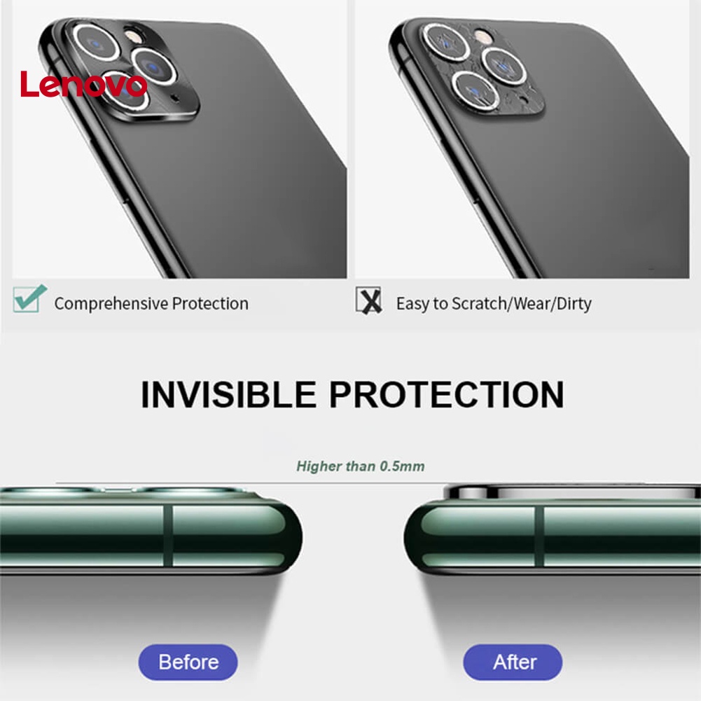 Vòng Kim Loại Bảo Vệ Ống Kính Máy Ảnh Họa Tiết Hoa Hướng Dương Cho iPhone 11 Pro Max