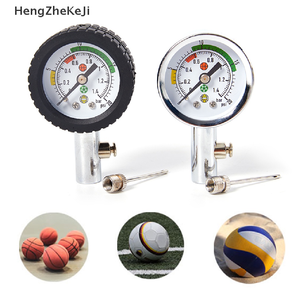 Đồng Hồ Đo Áp Suất Không Khí Cho Bóng Đá Bóng Rổ Bóng Chuyền