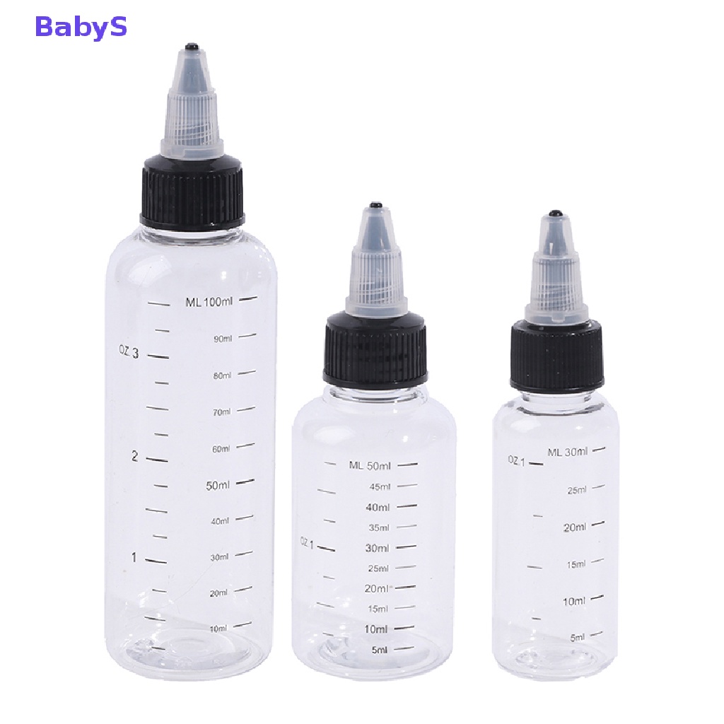 Bình Nhựa Đựng Mực Lỏng 30ml - 250ml Tiện Dụng