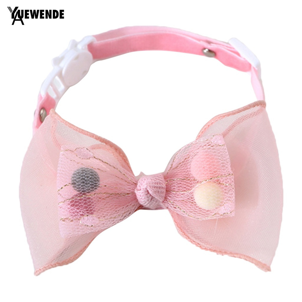 Vòng Cổ Nơ Dễ Điều Chỉnh Cho Thú Cưng