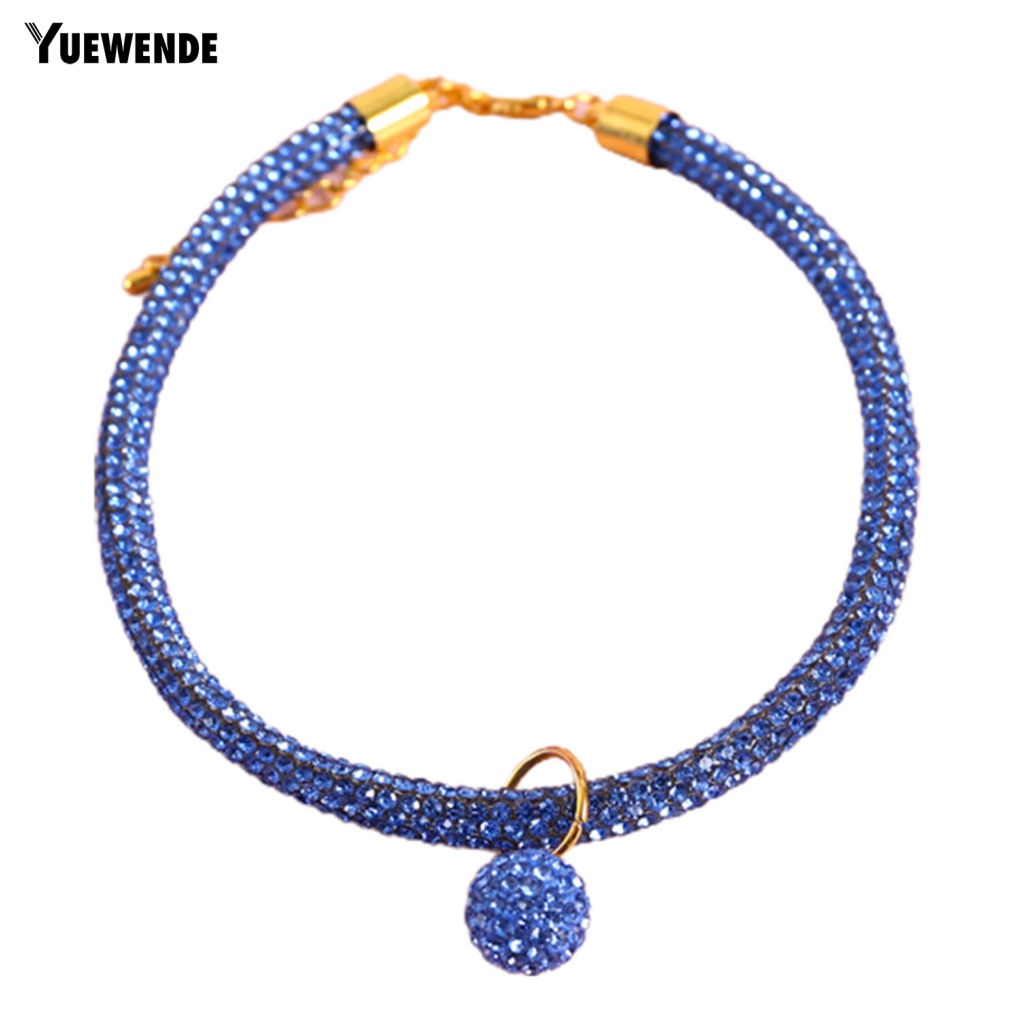 Vòng Cổ Cho Thú Cưng Chó Mèo Kèm Mặt Dây Chuyền