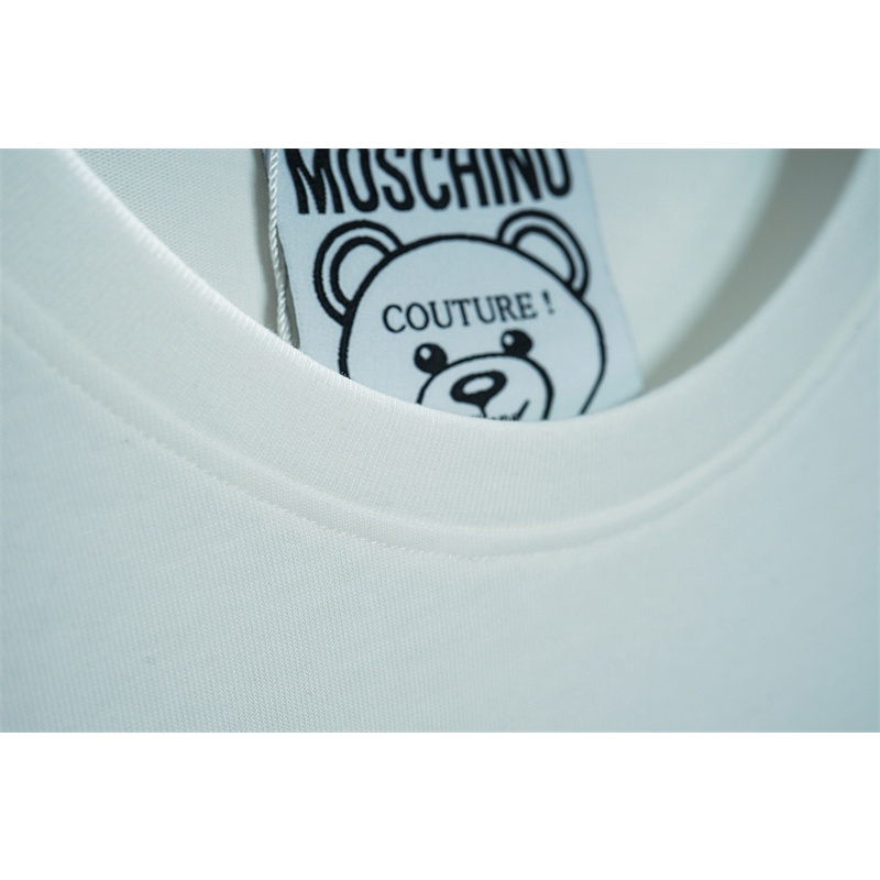 Áo Thun cotton MO8SCHI88 Ngắn Tay Hai Lớp Sợi Đôi Cổ Điển Cho Nam Và Nữuhszhefgjrtfg