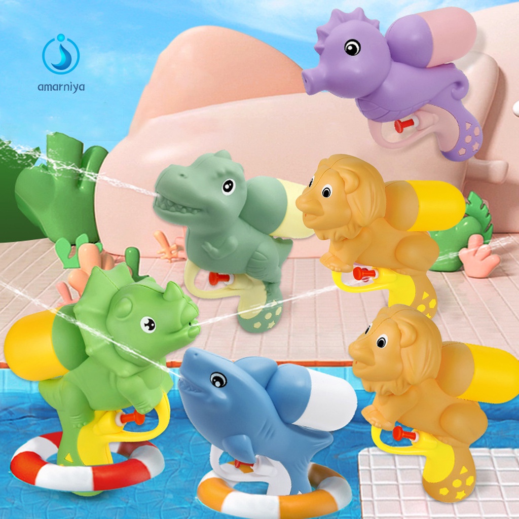 (Shop Amart) Đồ Chơi Bắn Nước Tăng Chiều Cao Hình Khủng Long Đáng Yêu Cho Bé Trai