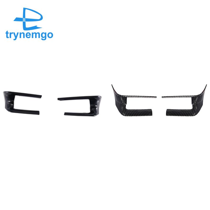 Khung Viền Lỗ Thông Gió Xe Hơi Màu Đen Bóng Cho Honda HRV HR-V Vezel 2021 2022 2023