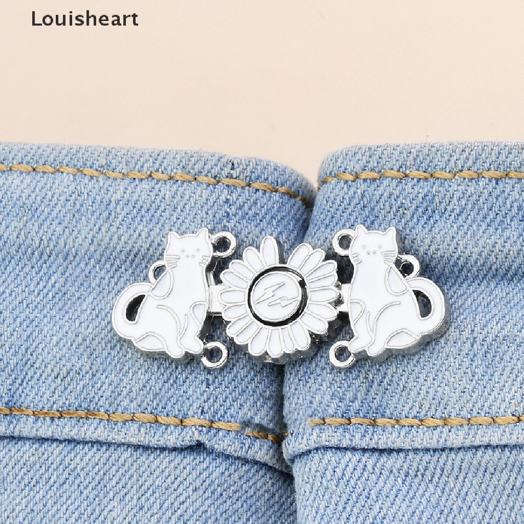 1 Kẹp Thắt Lưng Nữ Bằng Kim Loại Có Thể Điều Chỉnh Được Louisheart TFG