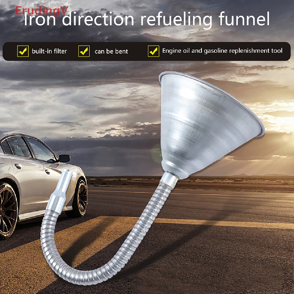 [ErudingV] Phễu Lọc Dầu Động Cơ Bằng Sắt Cho Xe Hơi Xe Máy