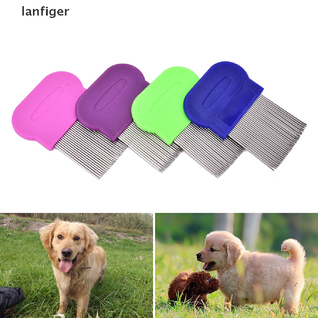 Lanf Lược Chải Tóc Anoplura Flea Cootie Bằng Thép Không Gỉ Cho Trẻ Em