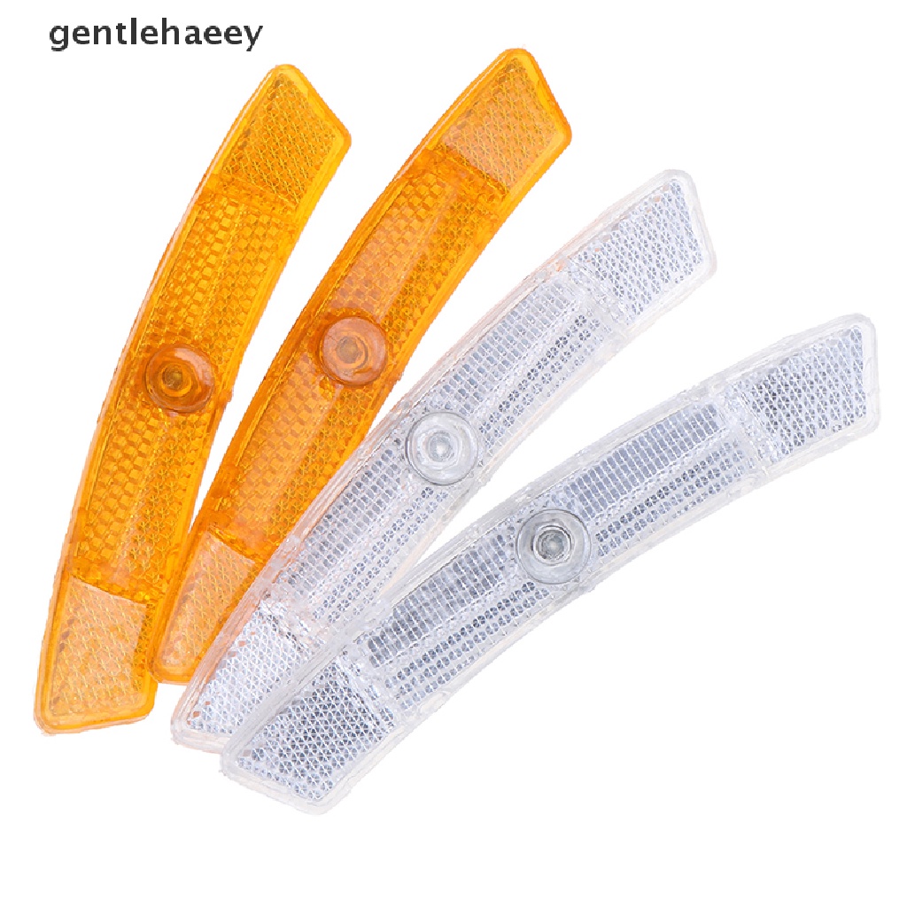 Bộ 2 Miếng Dán Phản Quang Cảnh Báo An Toàn Gắn Căm Xe Đạp
