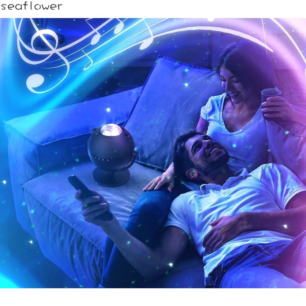 Đèn Nền Chiếu Bầu Trời Đầy Sao V7 Pro Dùng Trang Trí Phòng Ngủ