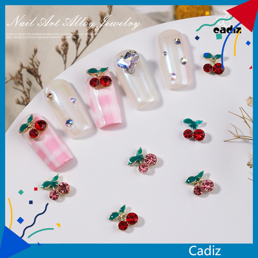 Set 10 Đá Đính Móng Tay Lấp Lánh DIY Không Rơi Dễ Sử Dụng