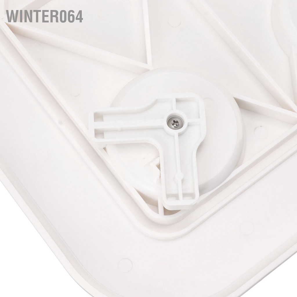 Winter064 Boat Hatch Square Deck Access with Lid 4 Công tắc quay Niêm phong mạnh 357x247mm Kích thước cắt ra để thông gió Kiểm tra hàng hải