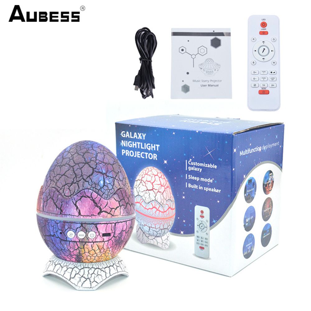 Aliensun Đèn Chiếu Sao Đèn Chiếu Bầu Trời Đầy Sao Song Song Điều Khiển Từ Xa Bằng Giọng Nói Ứng Dụng Bluetooth Đèn Ngủ Phi Hành Gia Thiên Hà Ngoài Hành Tinh Khủng Long Yunni