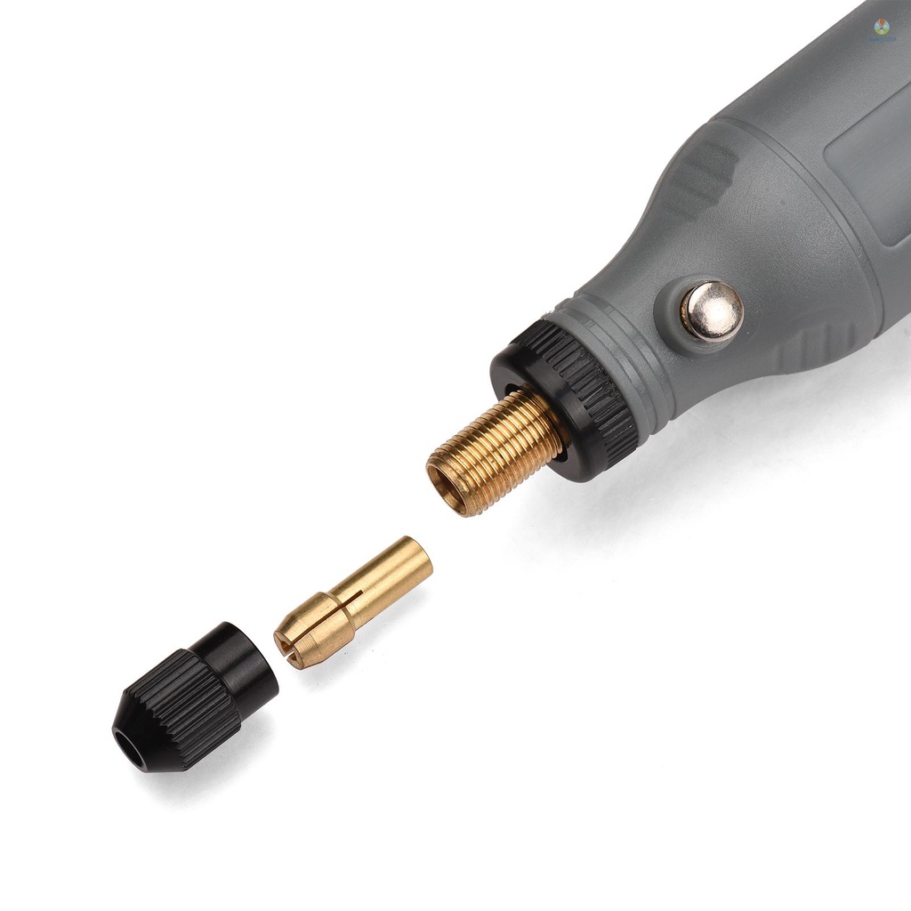 Bộ Dụng Cụ Khoan Điện Mini Cầm Tay Không Dây Sạc USB 5 Tốc Độ Có Đèn LED Nhiều Cài Đặt Để Đánh Bóng