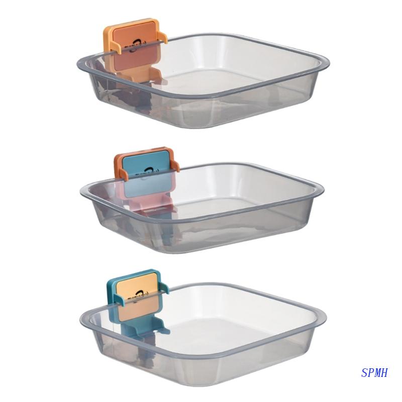 Khay Đựng Thức Ăn Trong Suốt Treo Tường Tiện Dụng Cho Gia Đình