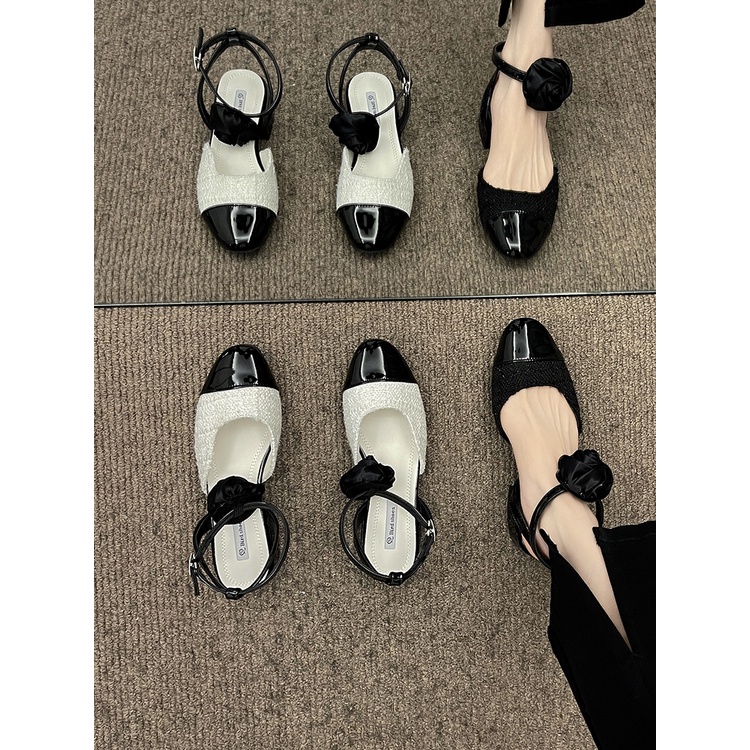 Giày Búp Bê Mary Jane Thời Trang Xuân Hè 2023 Phong Cách Mới Cho Nữ