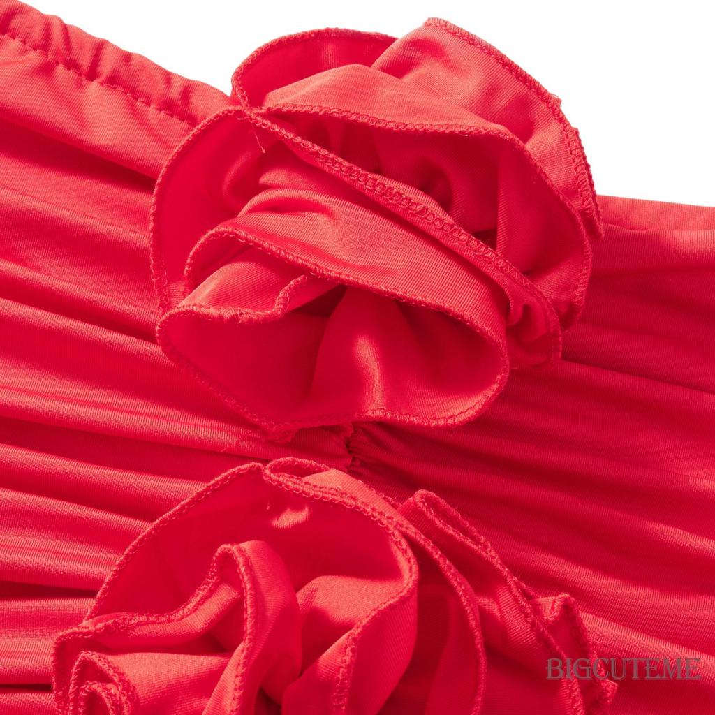 [] - Set Áo 2 Dây + Chân Váy Mini + Áo Thun Ôm Dáng Không Tay In Họa Tiết Hoa 3D Thời Trang Mùa Hè Cho Nữ