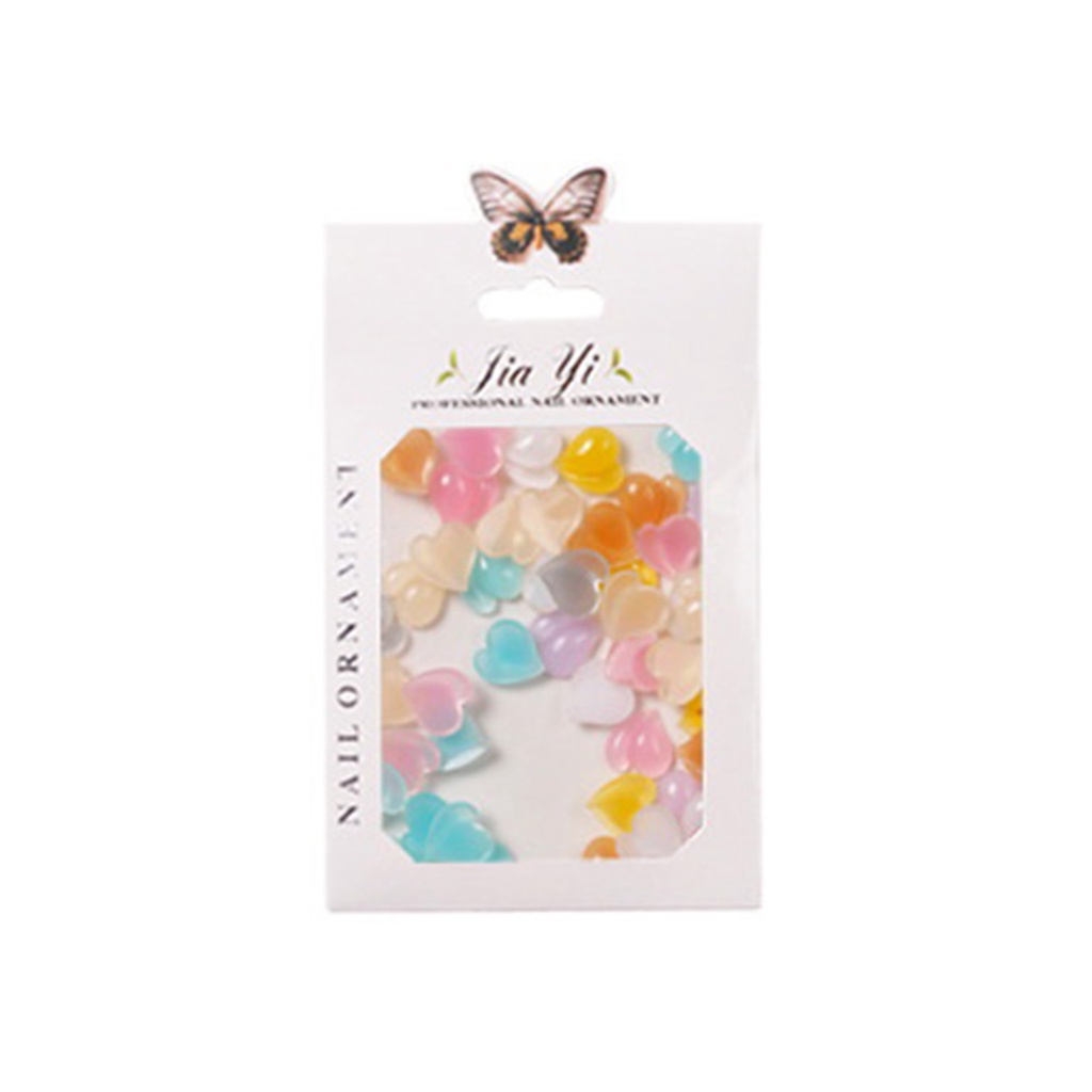 Túi 50 Miếng Dán 3D Trang Trí Móng Tay Nghệ Thuật Không Phai Chống Trầy Xước Không Dễ Phai Màu Có Thể Tháo Rời