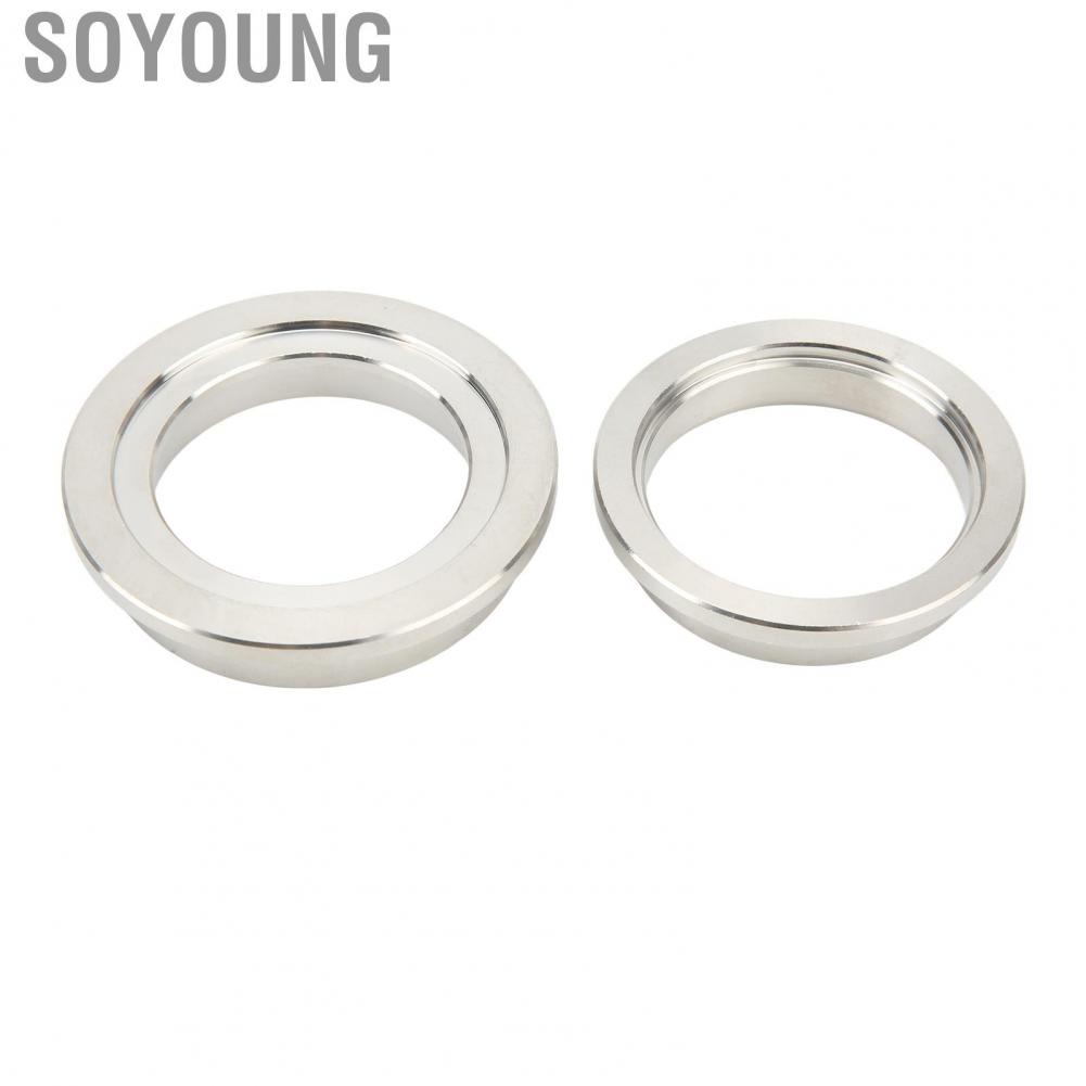 Soyoung Wastegate Inlet Flange Hard 44mm Set Heavy Duty for Car