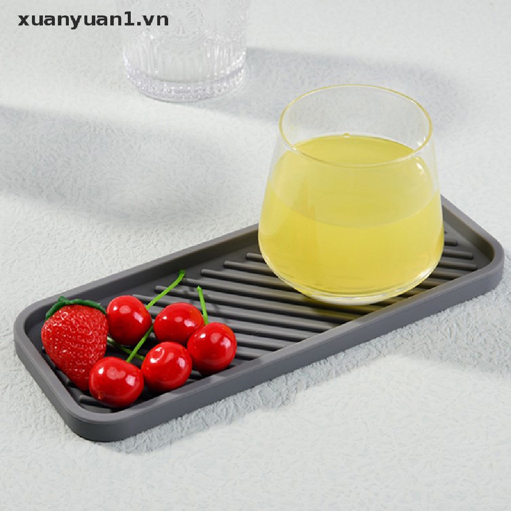 Thảm Phơi Khô Vòi Nước Bằng Silicon Có Tay Cầm Tiện Dụng Cho Nhà Bếp / Phòng Tắm