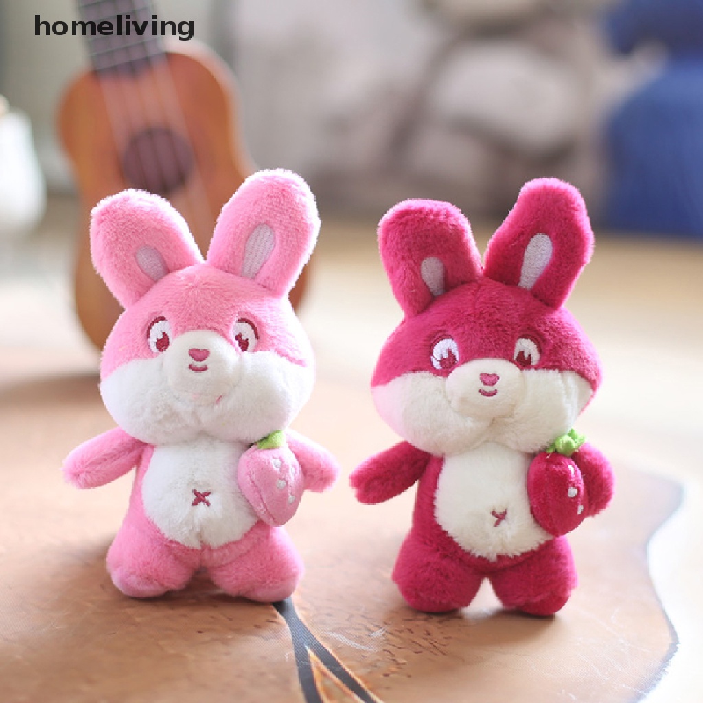 1 Móc Khóa Thỏ Nhồi Bông Dễ Thương