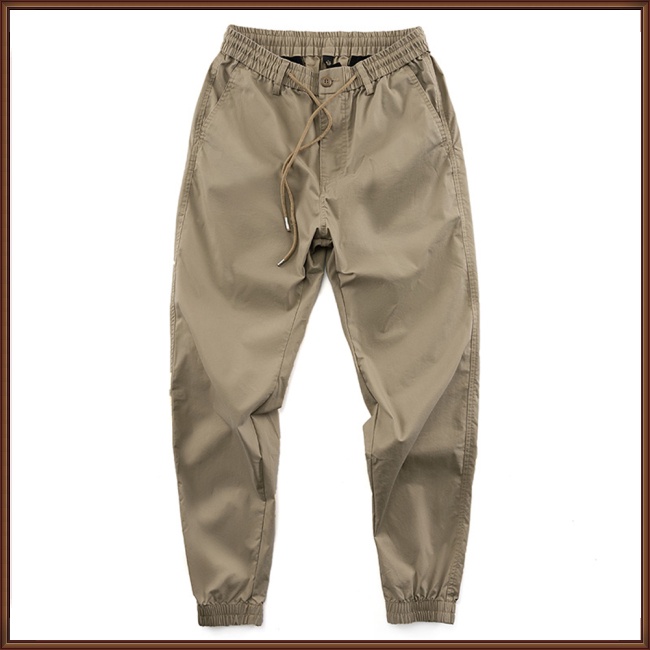 Quần Thể Thao Lưng Thun Co Giãn Thoáng Khí Nhanh Khô Màu Sắc Đơn Giản Cho Nam