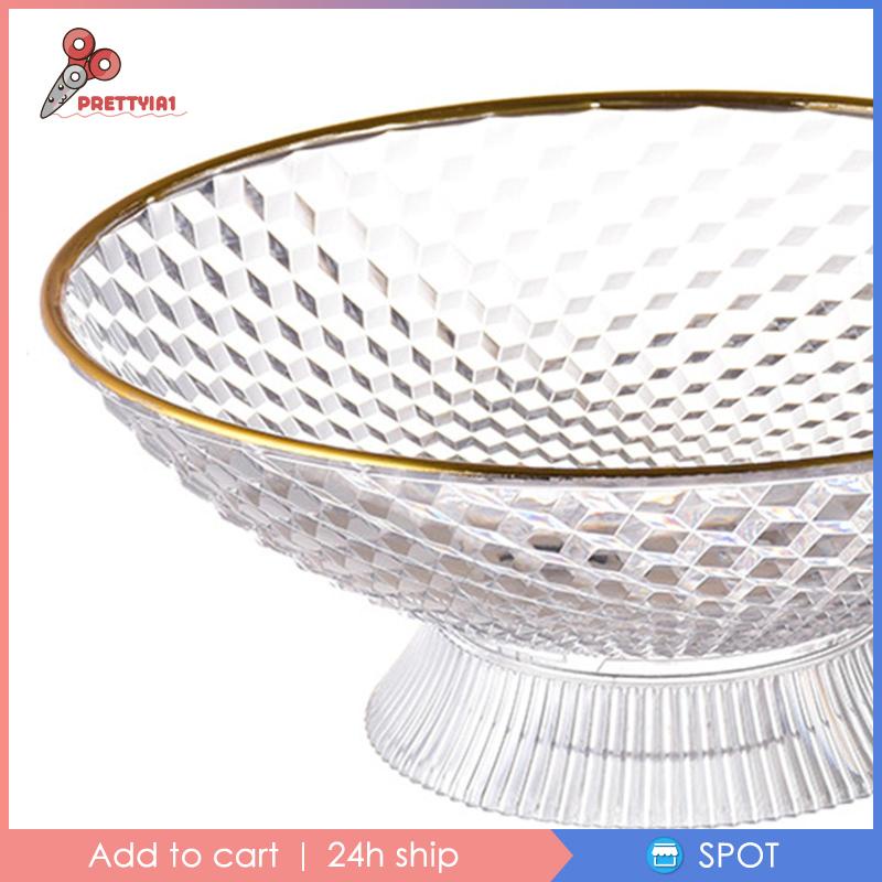 [Prettyia1] Chén Pedestal Trang Trí Phòng Ăn / Nông Trại Để Bàn Trang Trí