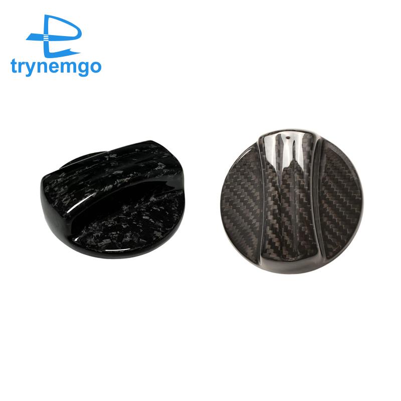 1 Nắp Cảnh Báo Nhiên Liệu Bằng Sợi Carbon Khô Cho BMW F Chassis Và G Chassis X1 X3 X4 X5 2011 2012