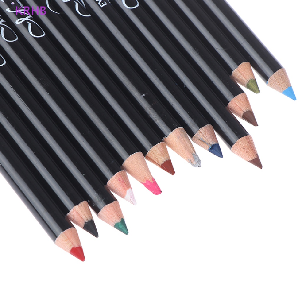 Set 12 Chì Kẻ Viền Môi Chống Thấm Nước Và Lâu Trôi Cao Cấp