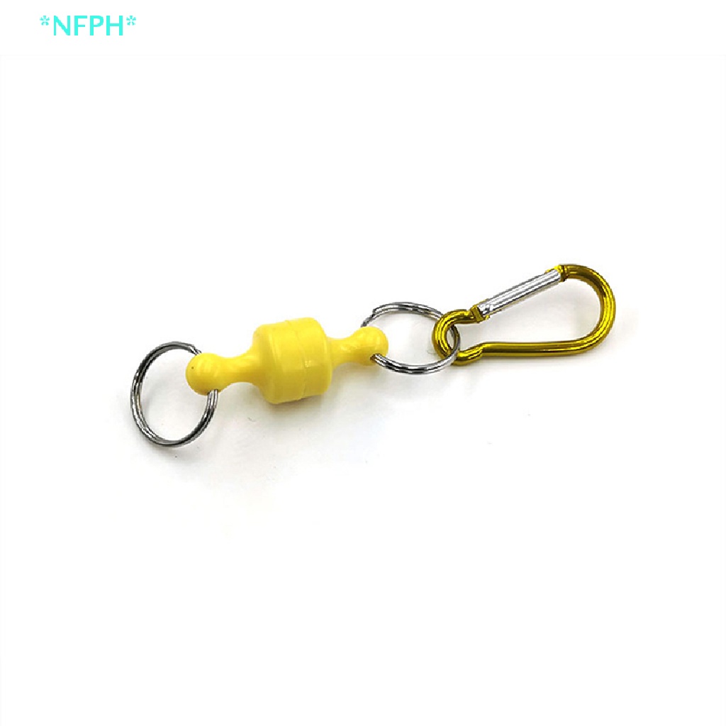 Dây Móc Khóa Nam Châm Treo Đồ Dùng Câu Cá / Leo Núi Chống Thất Lạc Tiện Dụng Mới