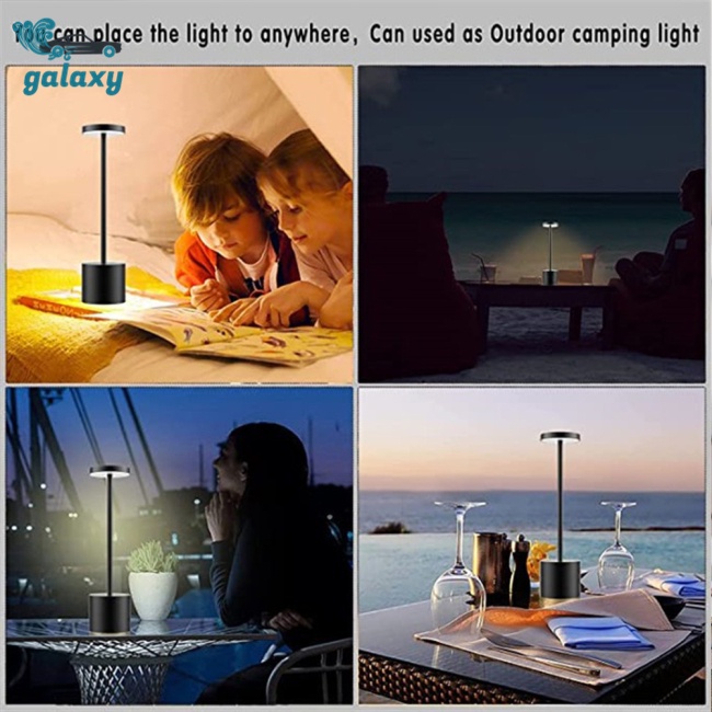 Galaxy Đèn Led Để Bàn Ba Bước Không Dây Sạc Usb