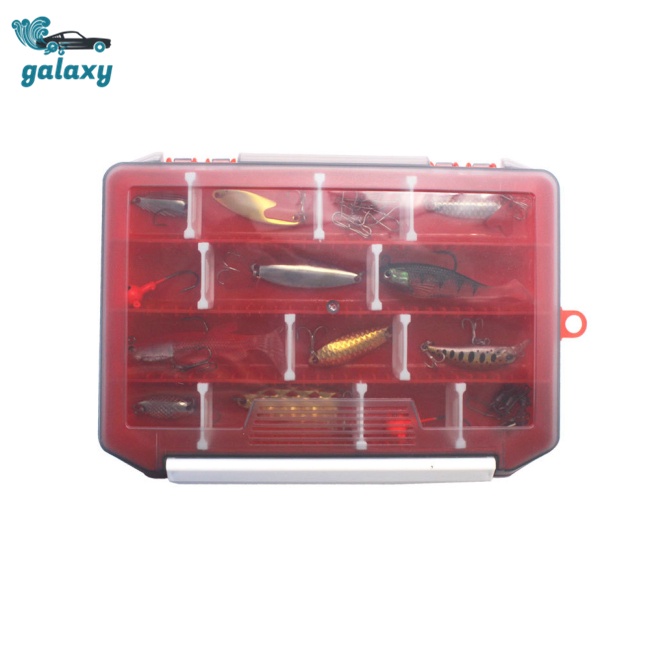 Galaxy Hộp Đựng Mồi Câu Cá Một Tầng Nhiều Màu Sắc