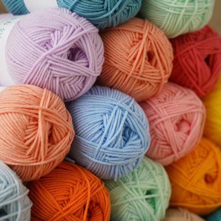 Cuộn Len Sợi Cotton Siêu Mềm