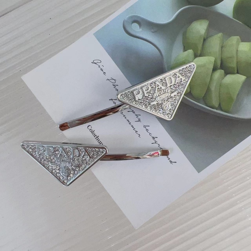 Kẹp Tóc Phẳng Đính Kim Cương Lấp Lánh Phong Cách Thời Trang Mới