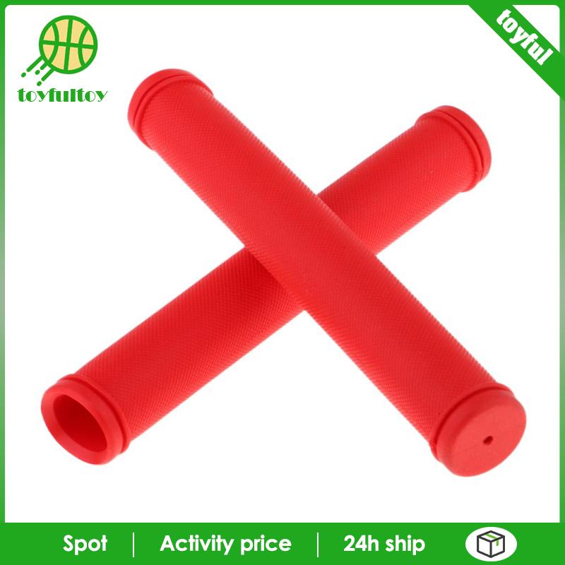 1 Cặp Bọc Cao Su Bảo Vệ Tay Lái Xe Đạp Màu Xanh Dương