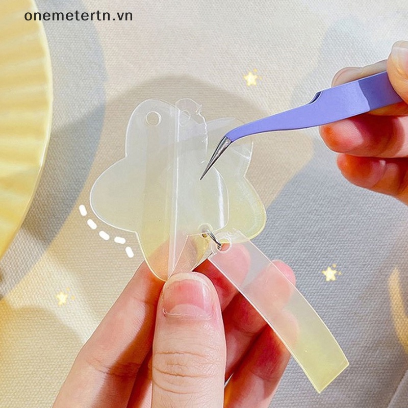Onemetertn Miếng Dán Khung Ảnh Bằng Acrylic Hình Trái Tim Hoa Anh Đào DIY