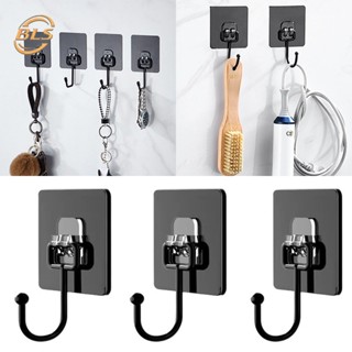 Móc Treo Đồ Bằng Kim Loại PVC Dán Tường / Cửa Ra Vào / Mũ / Khăn Tắm Tiết Kiệm Không Gian Chống Thấm Nước