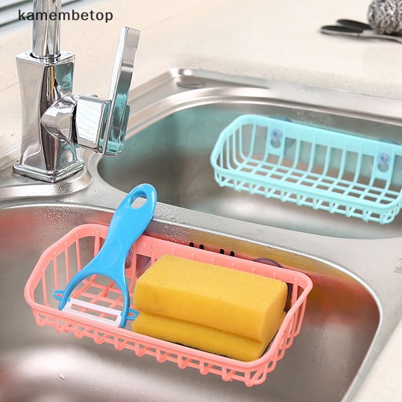 Giá Treo Bọt Biển Rửa Chén Đa Năng Có Giác Hút Tiện Dụng