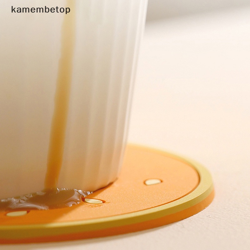 Bộ 8 Đế Lót Ly Bằng Silicone Cách Nhiệt Hình Bánh Burger Độc Đáo Trang Trí Bàn Ăn / Quán Bar / Nhà Bếp