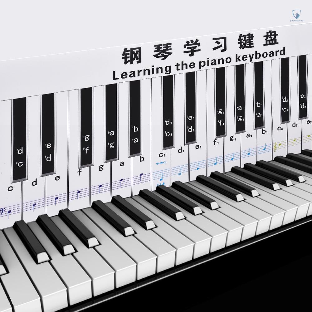 Bảng Luyện Tập Phím Đàn Piano 88 Phím Cho Học Sinh