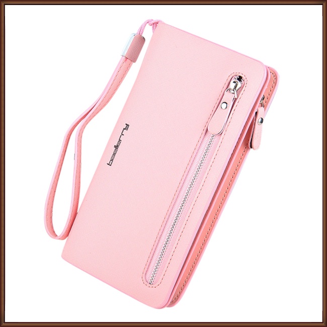 Ví Dài Đựng Điện Thoại Đa Năng Có Khóa Kéo Dành Cho Nữ