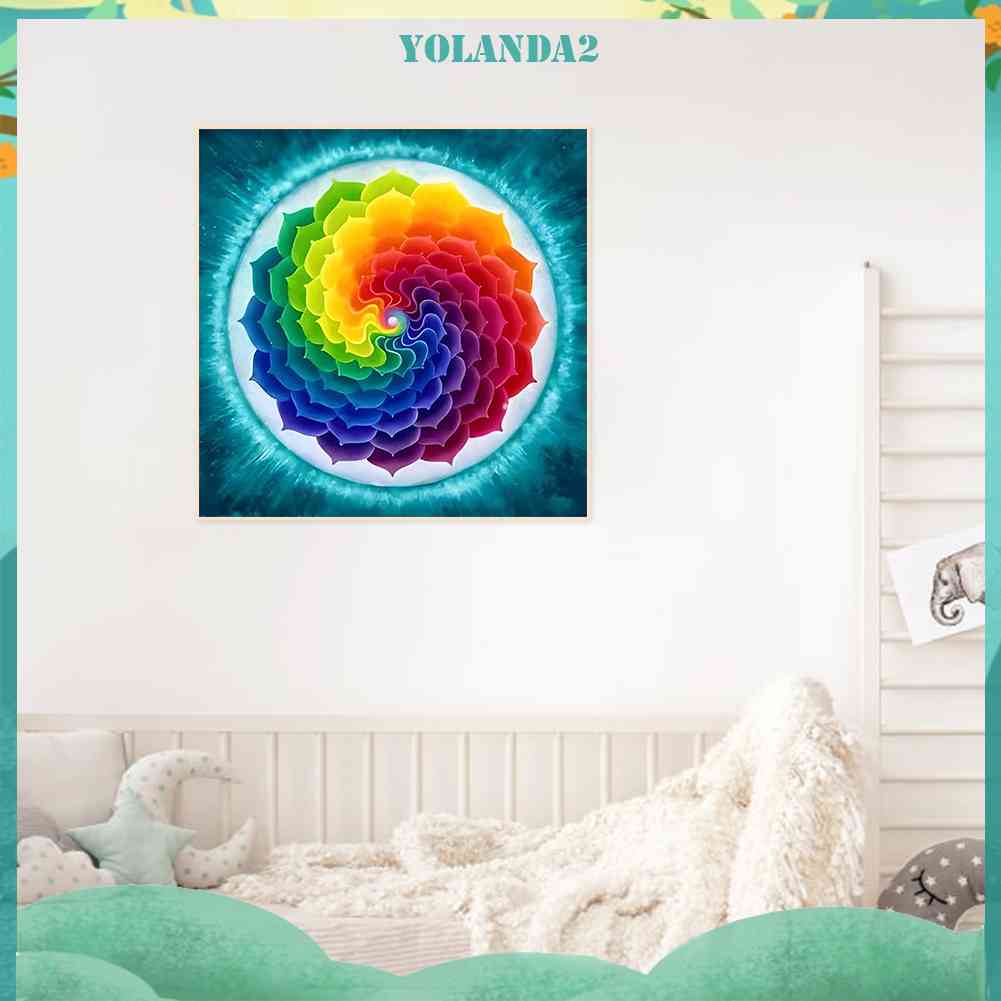 Tranh Đính Đá Kim Cương Toàn Bộ 5D DIY Hình Vẽ Trừu Tượng Trang Trí Nhà Cửa